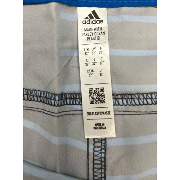 Adidas Mens Swim Shorts Melbour Tech CL HA0366 Blue Inseam 8" Size 32 - Picture 3 of 9